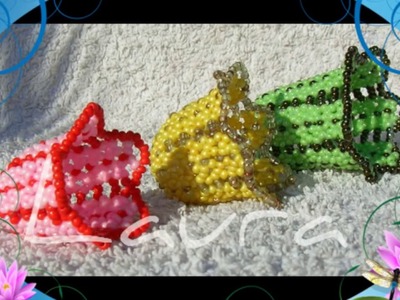 Mani di fata art decoration Tissage con perline 3 - Tissage with beads