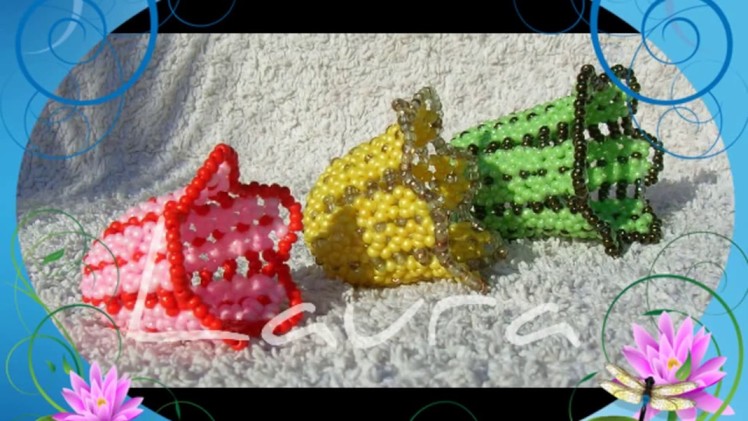 Mani di fata art decoration Tissage con perline 3 - Tissage with beads
