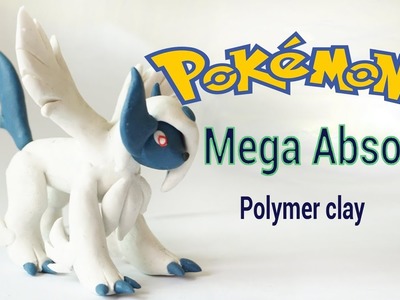 Mega Absol Pokemon _ Polymer clay _ de Mega Absol plastilina _ tutorial