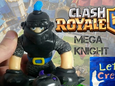 Mega knight (Clash Royale) - Polymer Clay. Cold Porcelain