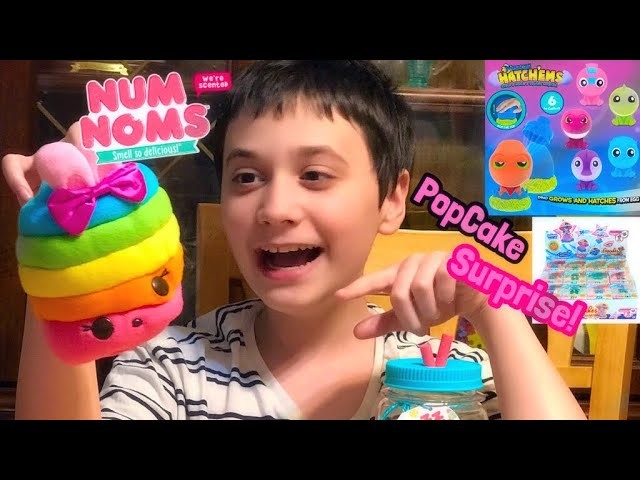 Numnoms Rainbow plush surprise scent, Hatchems FAIL! PopCake surprise scented cupcake dolls NEW TOYS