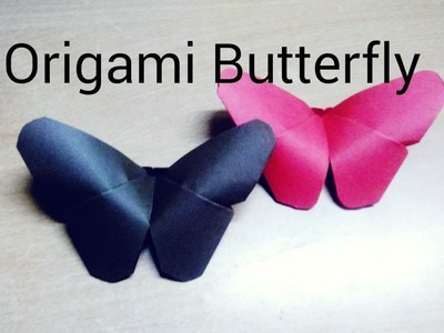 Origami Butterfly-How to make origami paper Butterfly