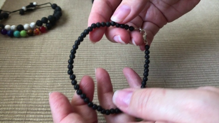 Review of Lava Bead Diffuser Bracelets