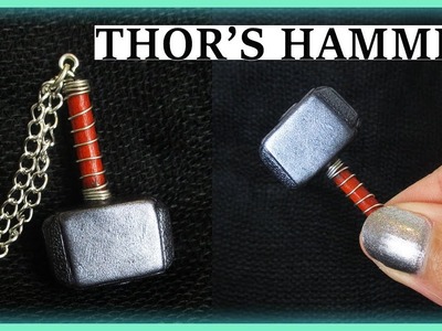 Thor:Ragnarok || Thor's Hammer, Polymer Clay Tutorial || Maive Ferrando