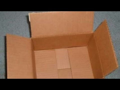 What to do with a piece of cardboard.diy
