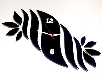 WOW, Amazing DIY Wall Clock | کاردستی، ساخت ساعت زیبای دیواری