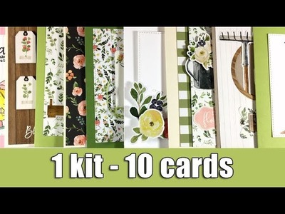 1 kit - 10 cards | March 2018 | GIVEAWAY