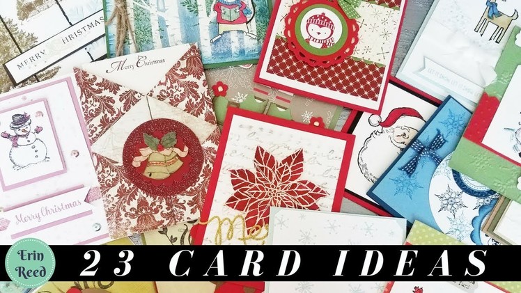 23 Christmas Card Ideas from a Swap