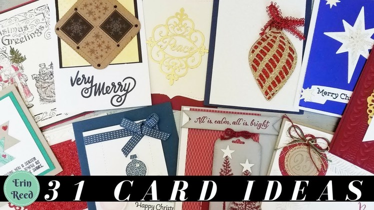 31 Christmas Card Ideas from a Card Swap