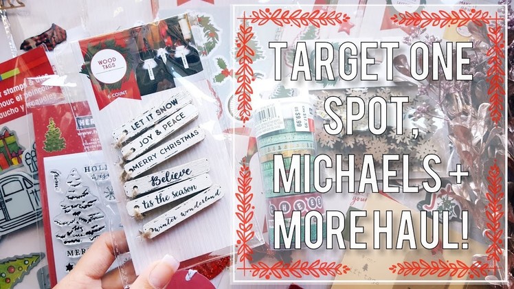 Another Christmas Craft Haul | Target, Michaels + More