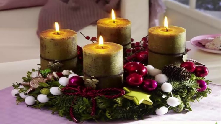 Candle Centerpiece Ideas Christmas Decorations