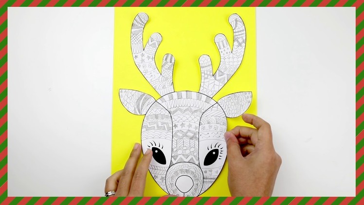 Christmas Craft - Funky Reindeer