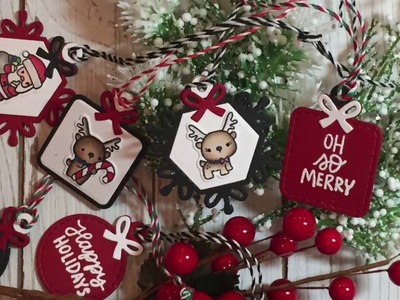 Christmas Gift Tags. Little Reindeer Agenda. Little Santa Agenda. Mama Elephant