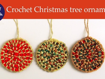 Crocheted Christmas ornament