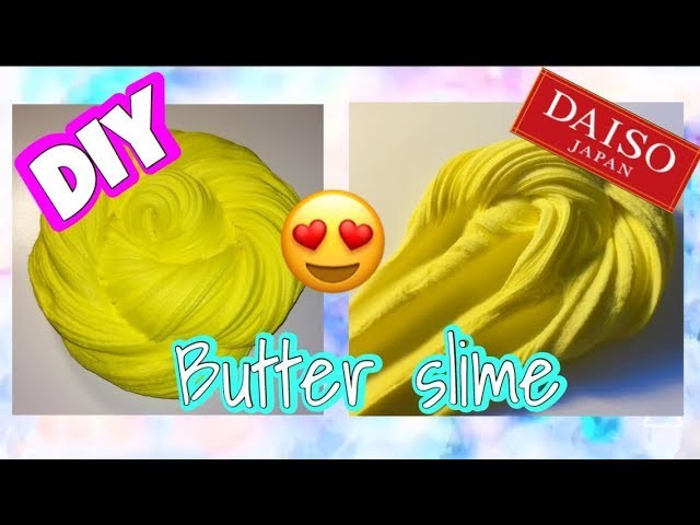 Daiso clay butter slime ???? ||DIY||