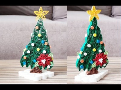 DIY Paper Quilling -Christmas Tree - Easy & Simple  Christmas design15