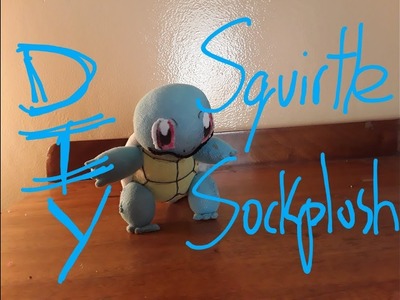 DIY Squirtle Sock Plush