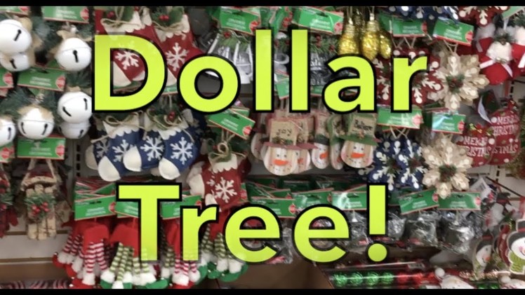 Dollar Tree Christmas set 2017 & Small Haul