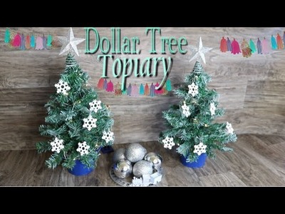 Dollar Tree DIY Christmas Topiary