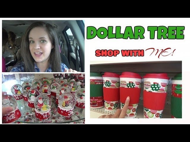 DOLLAR TREE SHOP WITH ME || THANKSGIVING & CHRISTMAS 2017