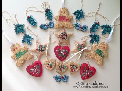Easy To Make Christmas Decorations - Great For Children!