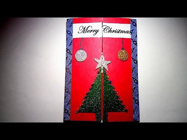 Easy way to make Christmas Card