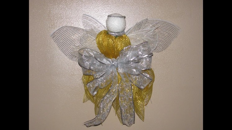 How to make Carmen's Christmas Angel Door Hanger