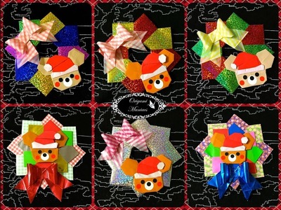 Origami Maniacs 283: Christmas Bear Wreath