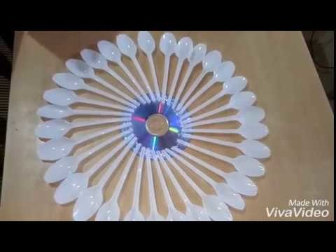 Room  decoration with spoon === Christmas decoration Idea====waste to wow