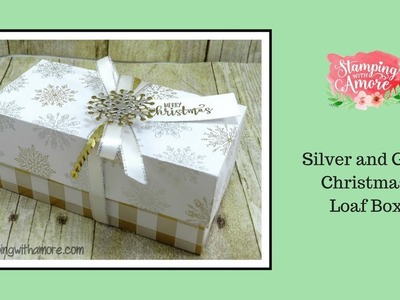 Silver and Gold Christmas Loaf Box