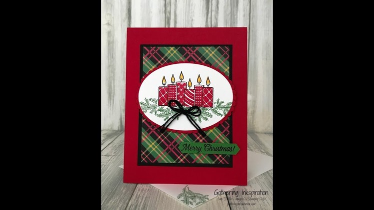 Stampin' Up! Merry Patterns. .   Merry Christmas Card