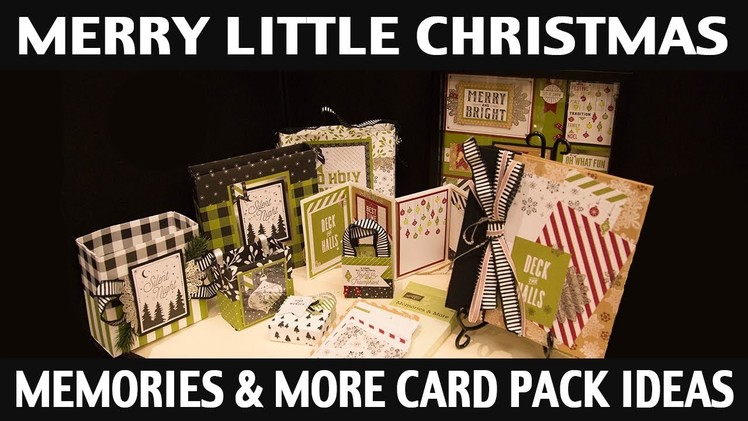 Stamping Jill - Merry Little Christmas Memories & More Card Pack Ideas