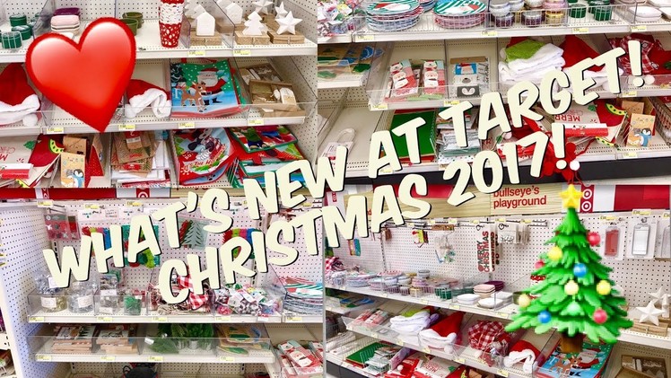 What's New at Target & Dollar Tree! Christmas 2017!