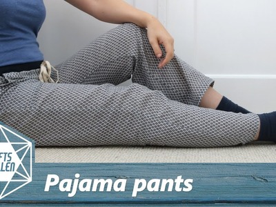 Copying My Favorite Pajama Pants | Sewing Tutorial