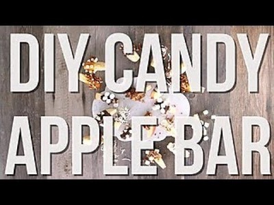 DIY Candy Apple Bar - HGTV Happy