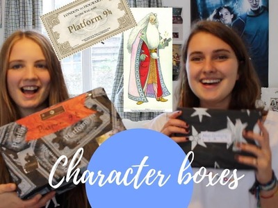 DIY Harry Potter Character Boxes