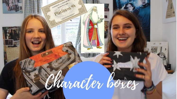 DIY Harry Potter Character Boxes