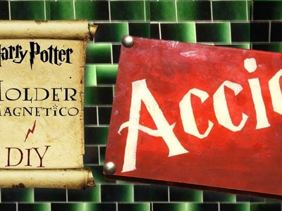 DIY Holder Magnético Harry Potter