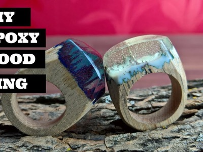 DIY Secret Wood Ring, Wood Resin Ring