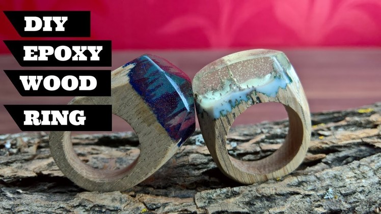DIY Secret Wood Ring, Wood Resin Ring