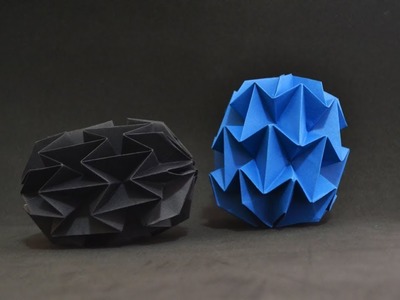 Easy How To Make A Origami Magic Ball (For Beginners)