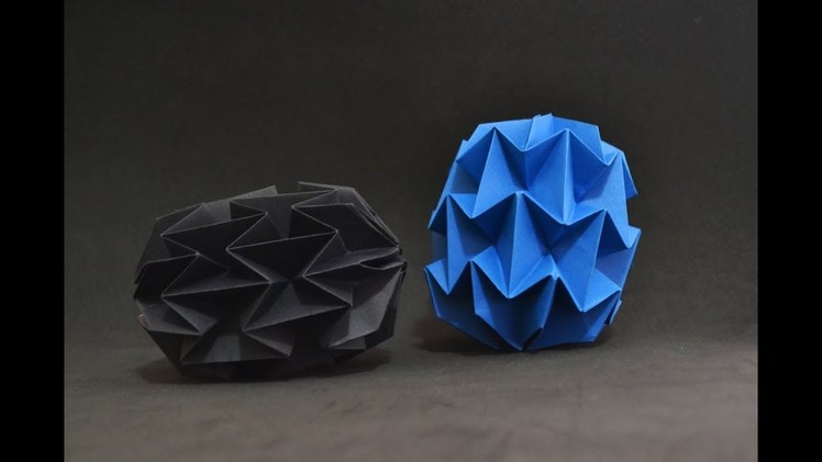 Easy How To Make A Origami Magic Ball (For Beginners)