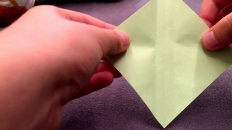 Easy origami magnifying glass! (By myself) for beginners!