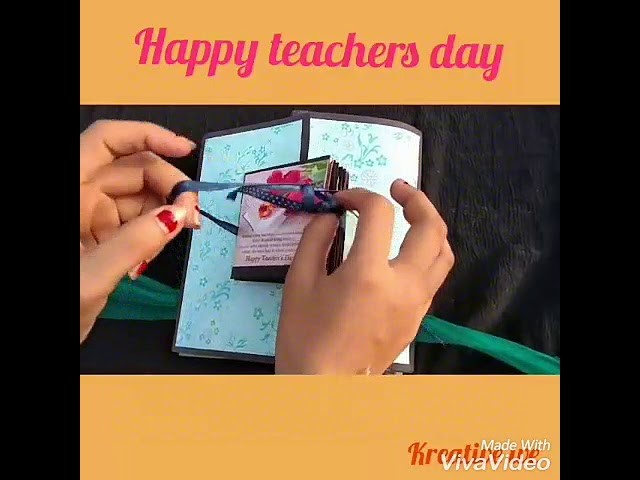 Handmade Album????. #Teachers_Day special????