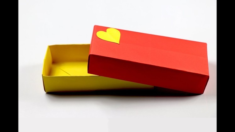 How to Make a Rectangular Origami Box - Easy Origami Rectangular Box Tutorial