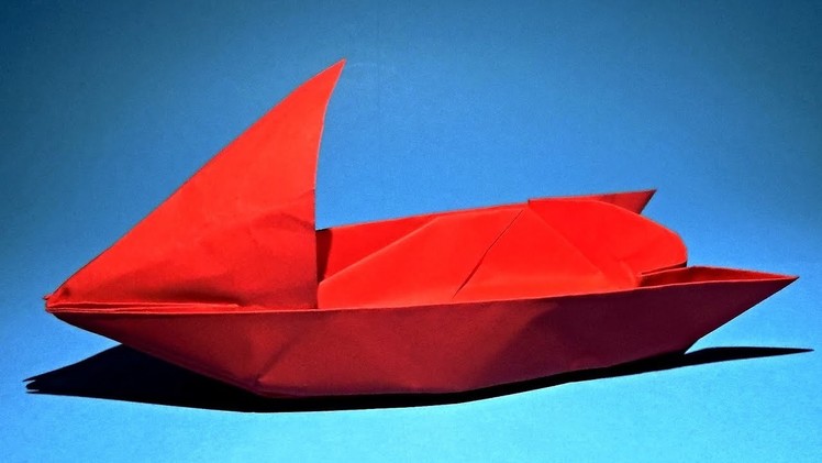 How To Make An Origami Motorboat. How to make a paper boat that floats