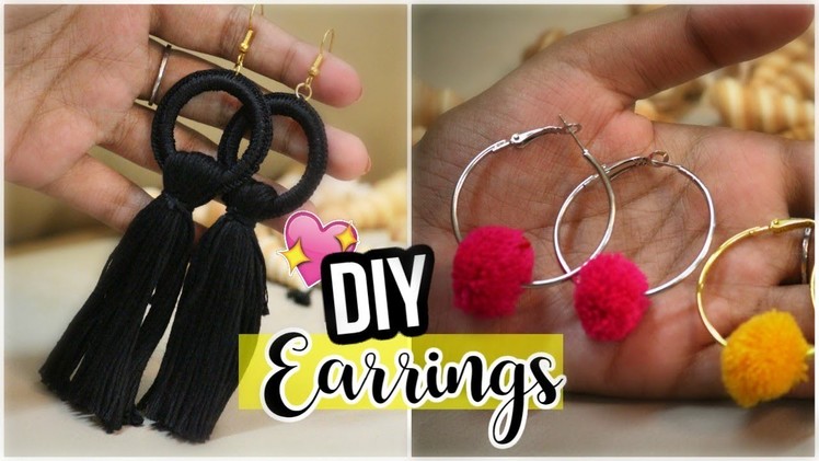 How to make Earrings ? | Easy DIY Earrings | Pretty Little Makers