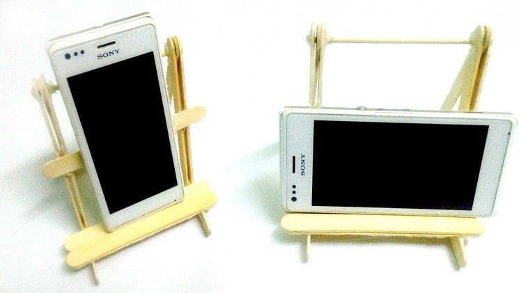 How to make Simple Mobile Stand - DIY