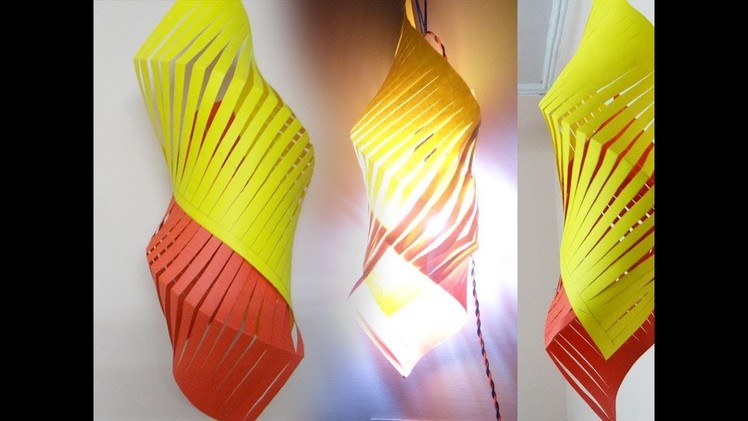 How to make stylish lantern for Diwali | Diwali decoration handmade items