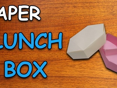 Learn How To Make Lunch Box Using Paper | Origami For Kids | Periwinkle